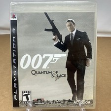 James Bond 007: Quantum of Solace Sony PlayStation 3 ps3 NEW FACTORY SEALED 
