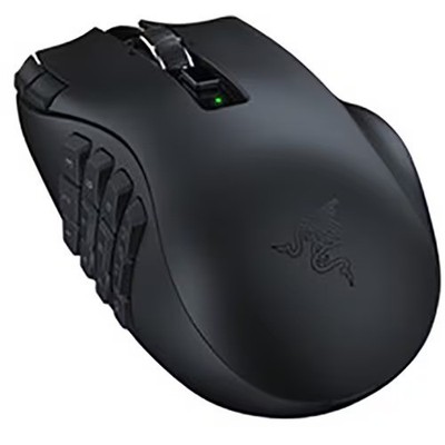 Razer Naga HyperSpeed Wireless MMO Gaming Mouse Black RZ01-0360