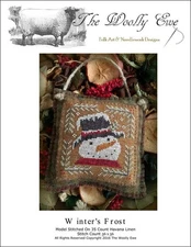 Winter's Frost Counted Cross Stitch Pattern by  The Woolly Ewe