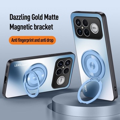 For Xiaomi Redmi K90 Pro Max, Hybrid Magnetic Ring Holder Stand Case Cover