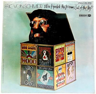 Eric Von Schmidt ''Who Knocked The Brains Out Of The Sky?'' 1969-LP- Smash- SEALED