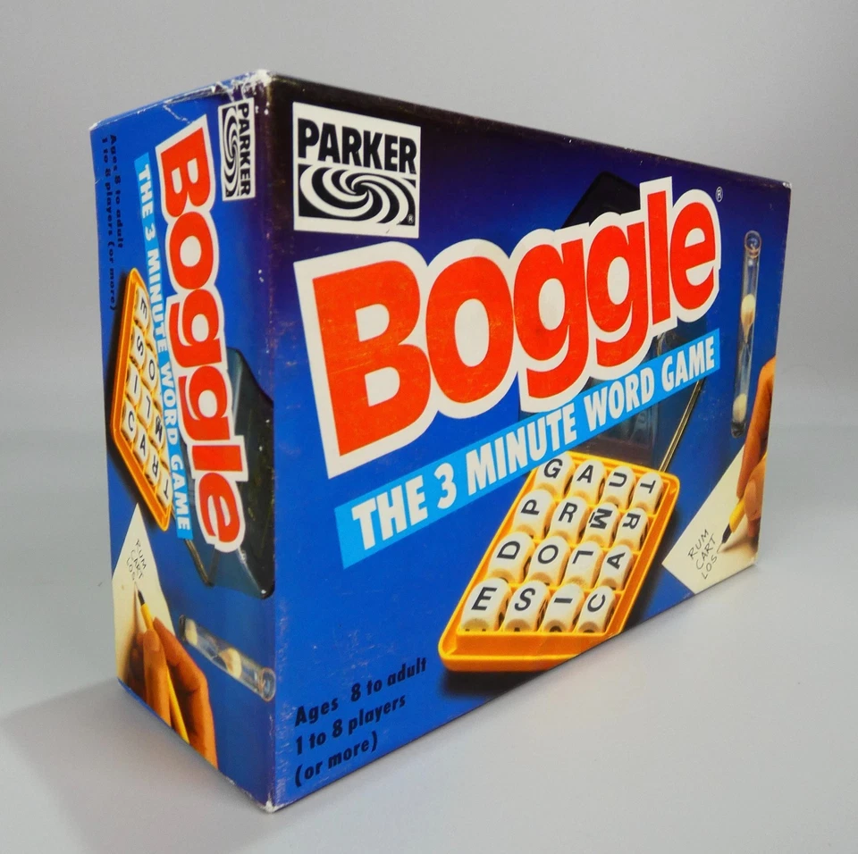 Vintage Boggle Word Game by Parker 1985 - (8yrs+)  ~ Complete - Image 4 of 4