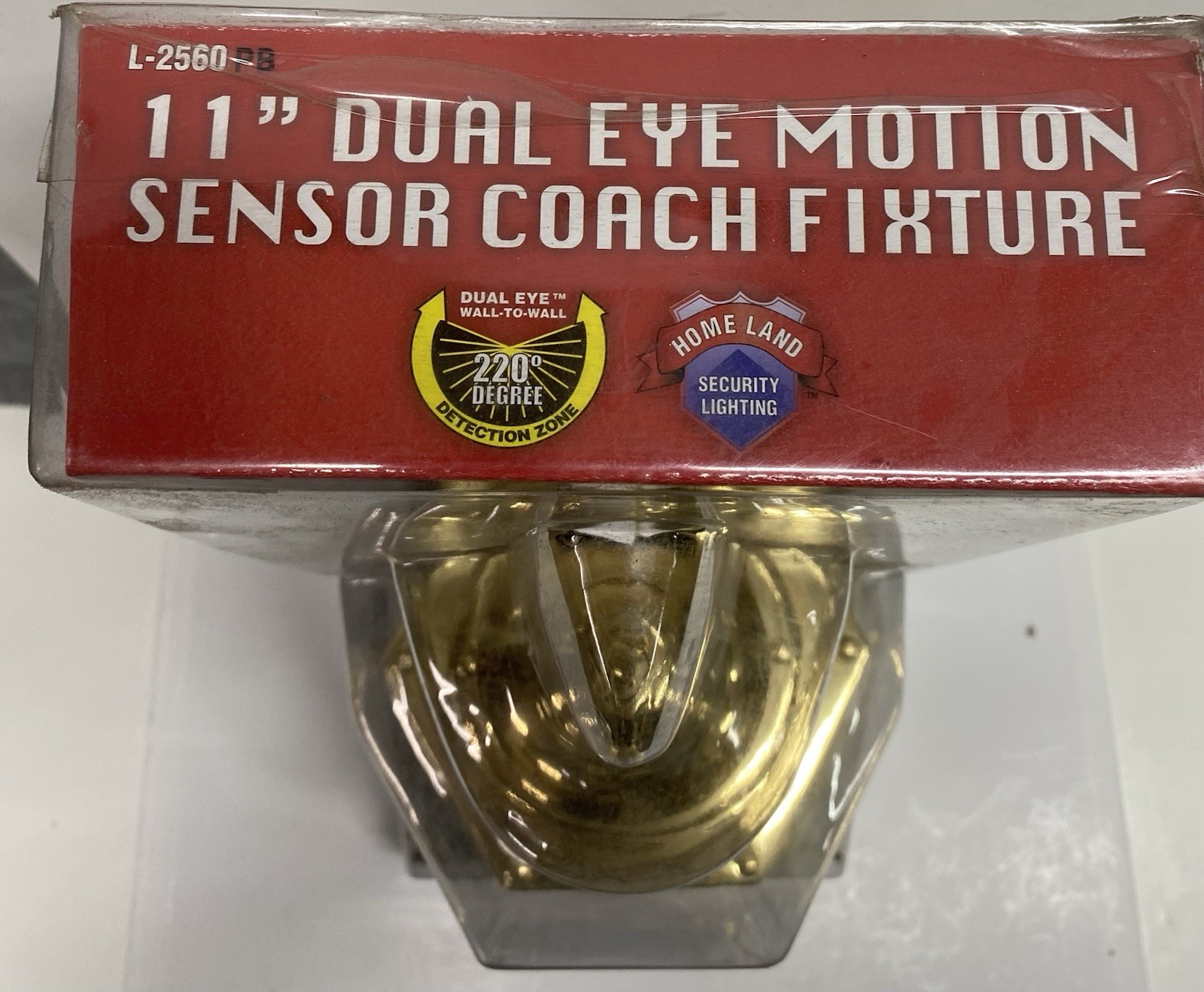 The Designers Edge Exterior Light 11” Dual Eye Motion New In Box