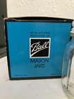 Ball Salt & Pepper Shakers Blue White 1984 Antique Mason Fruit Jar Go With — photo 3
