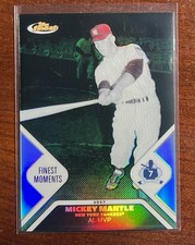 2006 Topps Finest Mickey Mantle🌟 Finest Moments 1957 MVP GREEN REFRACTOR🌈/199