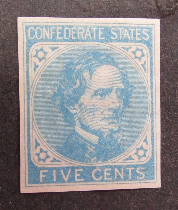 nystamps US CSA Confederate Stamp # 6 Mint OG H       U19x3564