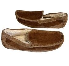 Men's UGG Ascot Corduroy II, Style 1125932, Size 18, Moccasins Shoes Chestnut