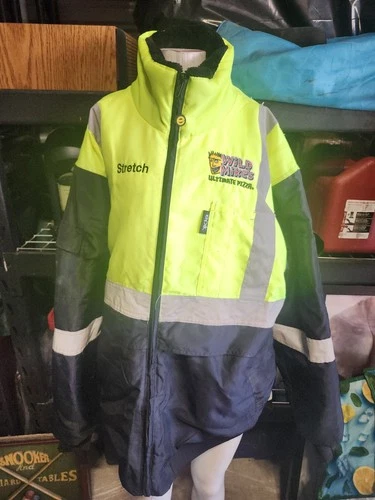 Epik EV120J Hi-Vis Yellow/Black Reflective Work Jacket PPE Size XXL - product listing photo