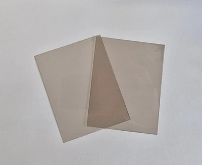 Lot de 2 feuilles de Mica de chauffage Claire 70 x 90 mm - Photo 1/2
