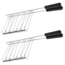 2 Pack Sandwich Toasting Cages Kit For Dualit Classic 2 3 4 & 6 Slice Toasters