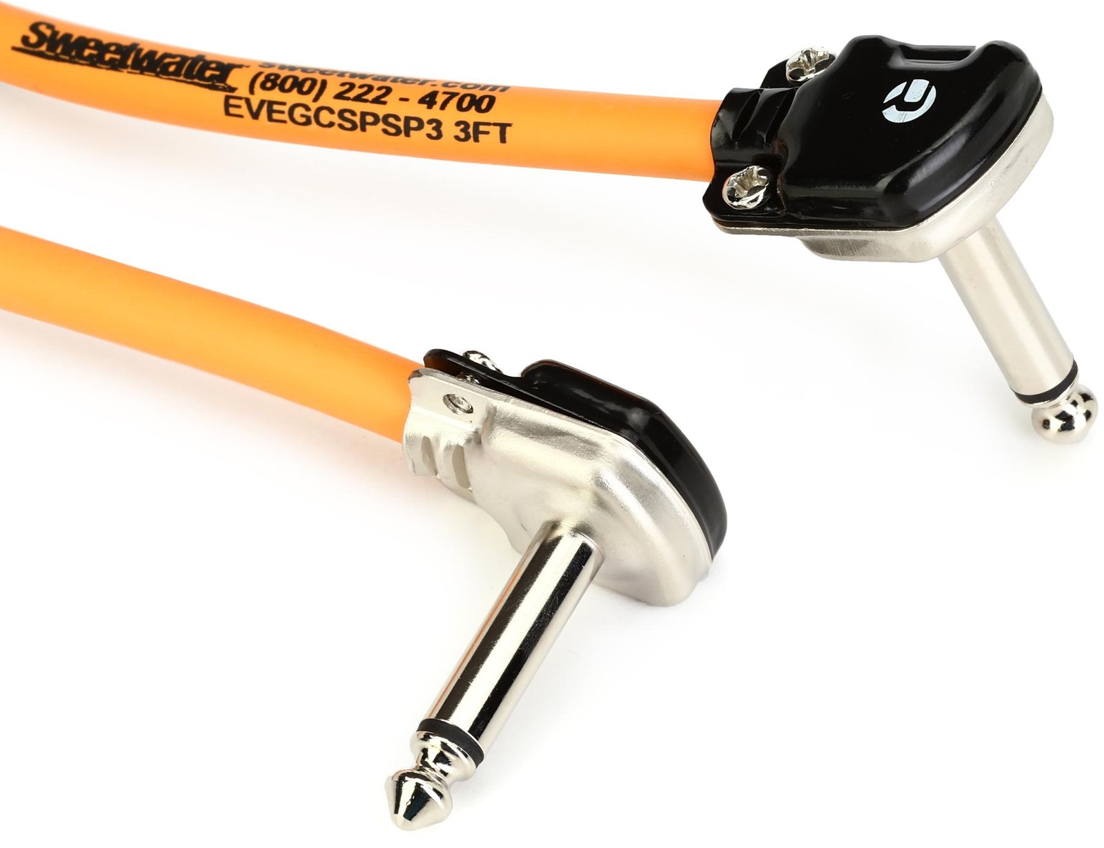 Гитарный кабель Pro Co SS-EVEGCSPSP3 Evolution от прямоугольного к прямоугольному блинному - 4190₽