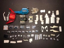 1/25 MODEL CAR PARTS MOTORS ENGINES SUPERCHARGERS HEADERS MISC LOT CUSTOMIZE