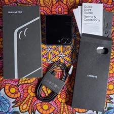 Samsung Galaxy Z Flip7 512GB AI Foldable Smartphone SM-F766U1 Unlocked Blue