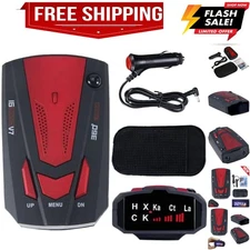 Car Radar Detector, Laser Radar Detectors, 360° GPS Speed Police Safe 16 Band...