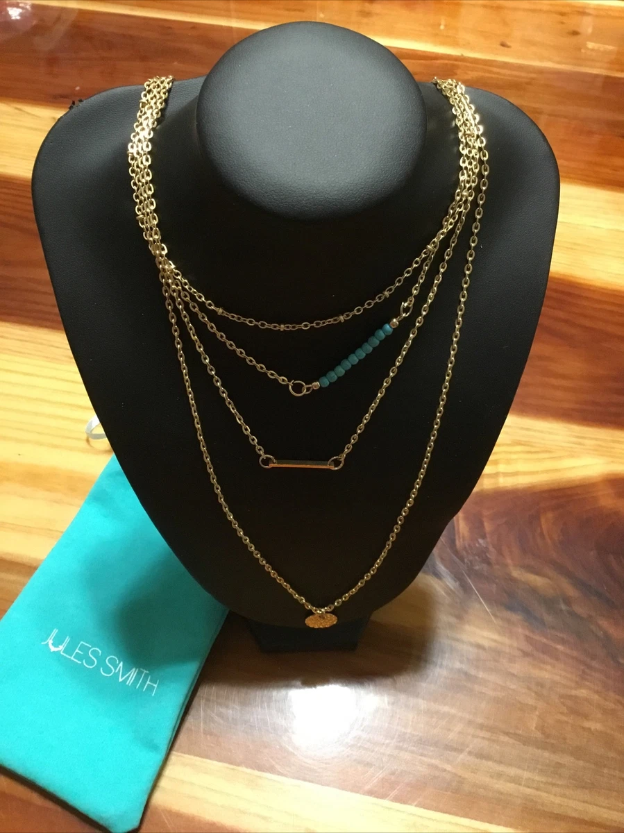 Jules smith sale layered chain necklace