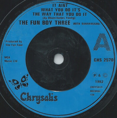 Fun Boy Three With Bananarama - It Aint What You Do It's The Way That You Do ...