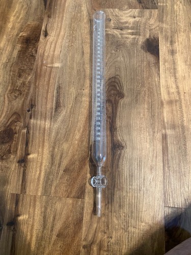 250 ml BÜRETTE ohne ABSPERRHAHN Kimax KLASSE "A" - Bild 1 von 10