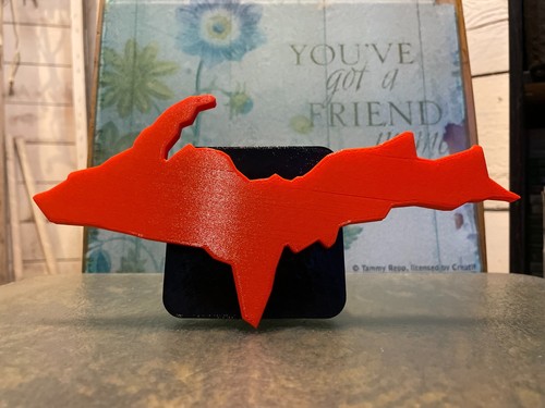 YOOPER UPPER PENINSULA MI 1-1/4” REESE TRAILER TOW HITCH RECEIVER DUST COVER - Imagen 9 de 13