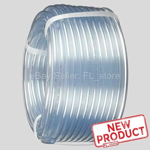 Clear Plastic Tubing Flexible 3/4" Inside Dia x 1" Outside Dia x 100 Feet Roll - Picture 10 of 10