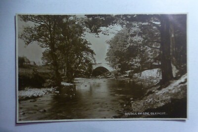 B771 Brücke von COE GLENCOE Postkarte