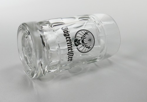 2 x Jägermeister liquore mini boccale birra shotglas bicchieri da liquore 4cl stamper 9331 - Foto 5 di 6