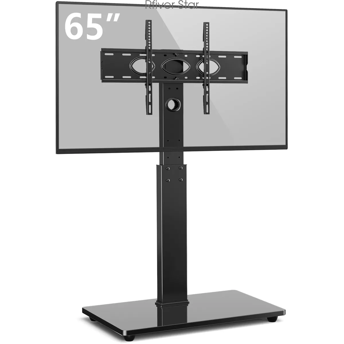 Universal Floor TV Stand with Swivel Mount Shelves for 32 65 INCH