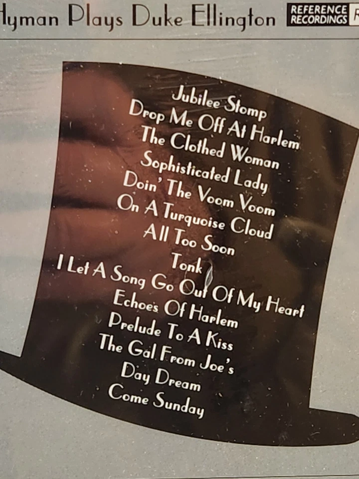 Dick Hyman Plays Duke Ellington (CD, 1993) Jazz Swing SEALED Fast FREE Ship - Image 2 of 4