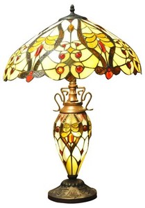 bedside tiffany lamps