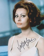 SOPHIA LOREN Original Autogramm signiertes se...
