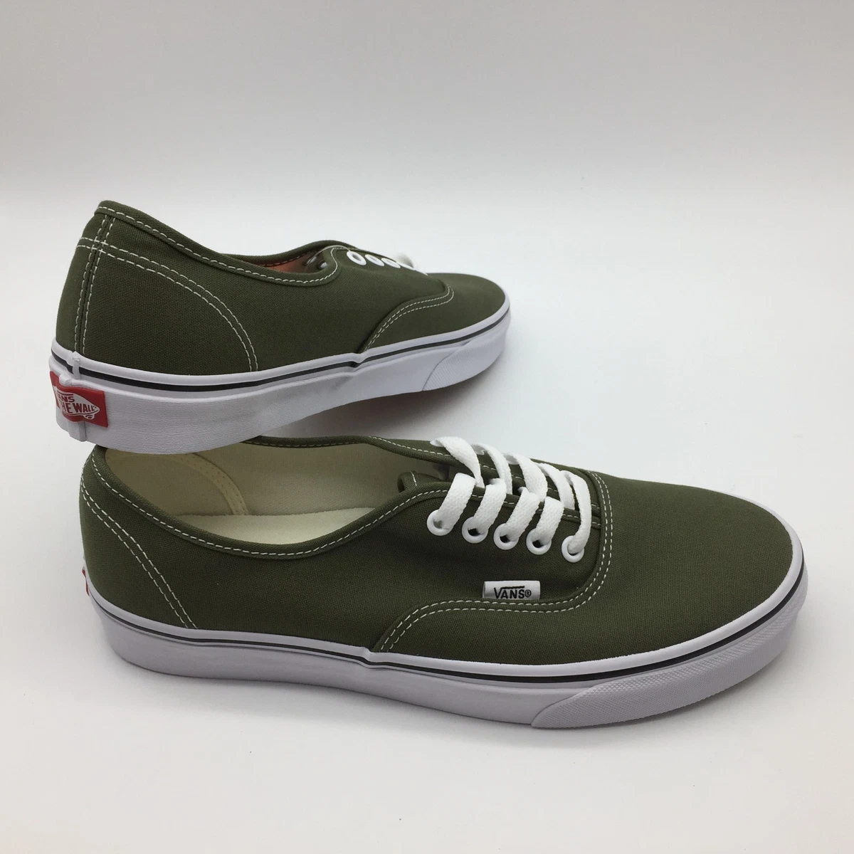 Compañero Quizás Escarpado Vans Men&#039;s Shoes &#034;Authentic&#034; Winter Moss/True White | eBay