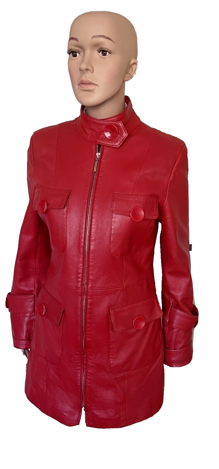 Ropa Vintage al aire libre de cuero para mujeres