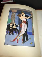Antique Limited Edition From Waltz To Tango Worldly Dance 1920 Color Plates