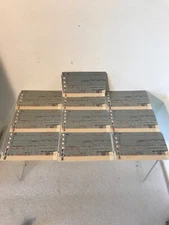 10 Vintage Unused Gulf Oil Gas Station Credit Card Slips Dated 8/69 