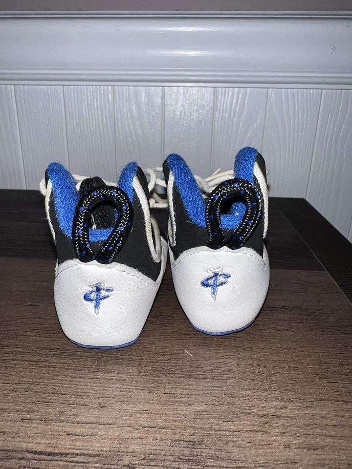 VINTAGE 1990's NIKE PENNY HARDAWAY BABY CRIB SHOES 1C soft bottom - Image 4 of 4