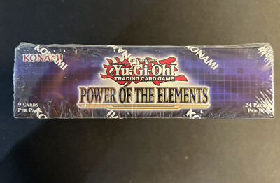 Yu-Gi-Oh! Power of the Elements Booster Box Yu-Gi-Oh! Power of the Elements Booster Box