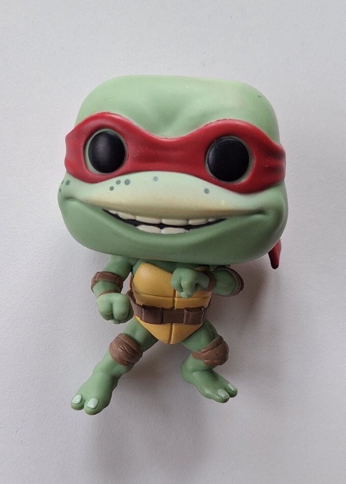 Figura De Vinilo Teenage Mutant Ninja Hero Tortugas Raphael Pop Funko 1135 Tnmt