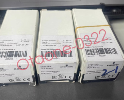 1PCS NEW EMERSON PT5N-18M Pressure Sensor Fast Shipping Via Fedex/DHL