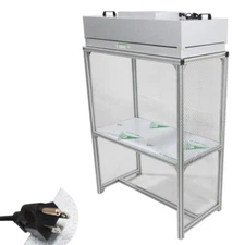 Dust Free Room Workshop Laminar Flow Hood Bench Lab Ventilation Air Clean HEPA