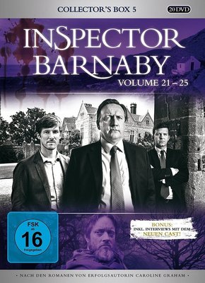 20 DVDs * INSPECTOR BARNABY - COLLECTOR'S BOX 5 - FOLGEN 21-25 # NEU OVP &