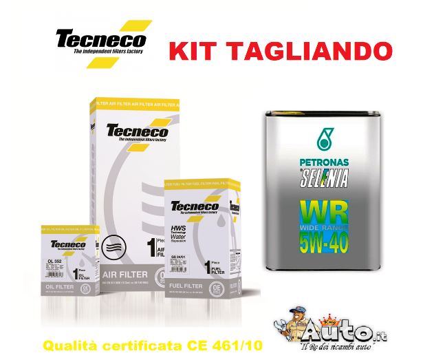 Kit Tagliando Fiat Panda 169 1.3 MJT IMP. UFI 4 FILTRI + 4 - Foto 12