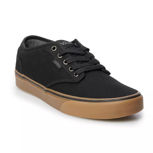 Black Gum Athletic Skate Shoes KHO269 