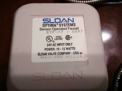 Sloan ETF-77 parts