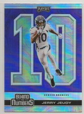 2020 Playoff Football Behind the Numbers Insert U-Pick from Drop Down List
