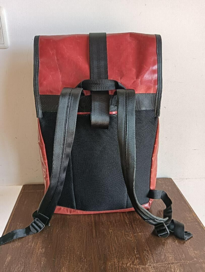 FREITAG F151 VICTOR LARGE Backpack / RED × WHITE RARE Roll FREITAG F151 VICTOR LARGE Backpack / RED × WHITE RARE Roll