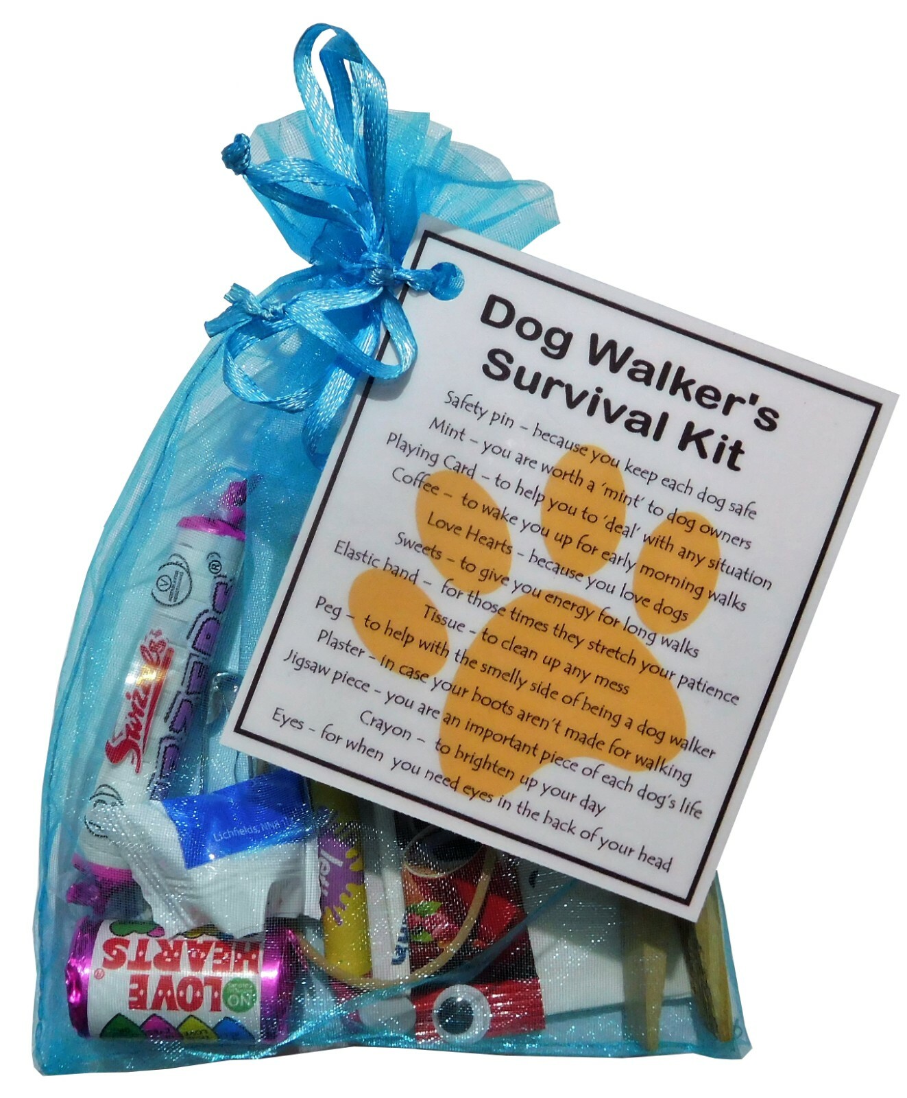 Dog Walker's Survival Kit for Dog Walker Thank you Dog Walker Gift for