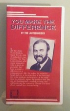 tim lautzenheiser  YOU MAKE THE DIFFERENCE      VHS VIDEOTAPE