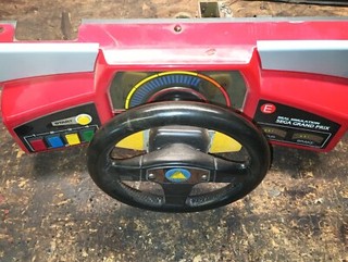 Sega ARCADE VIRTUA RACING CONTROL PANEL COMPLETE