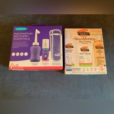 Woman s Lansinoh & Palmers Coco Butter Postpartum and Pregnancy Recovery Kits