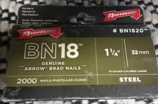 Arrow Fastener Co. BN1820CS 1-1-4 in. Nail Brad 1000 Count