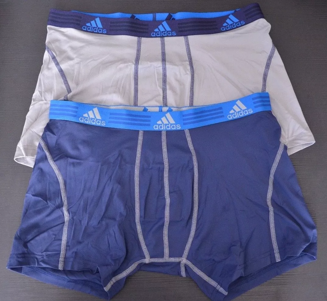 Gå glip af transfusion Stort univers adidas Men&#039;s Sport Performance Climalite Trunk Underwear, Pack of 2,  XL 40-42 | eBay